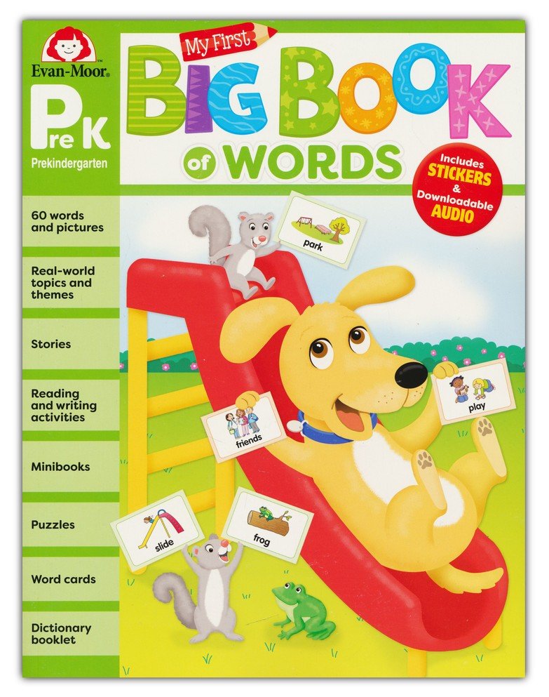 My First Big Book of Words (Grade Pre-K)