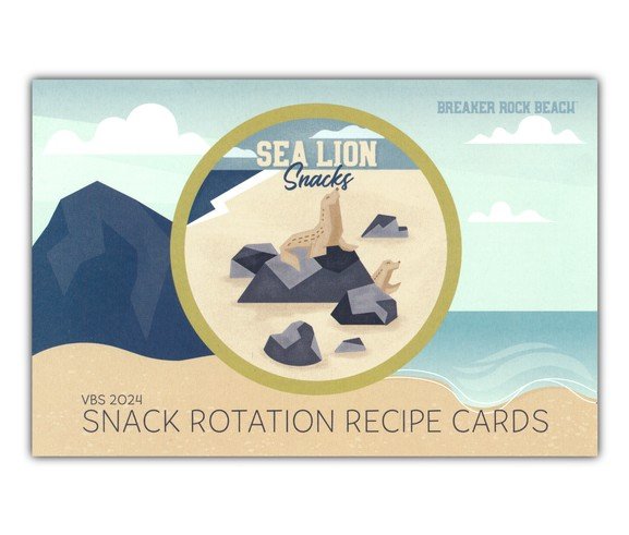 Breaker Rock Beach: Snack Rotation Recipe Cards: 9781430089896 