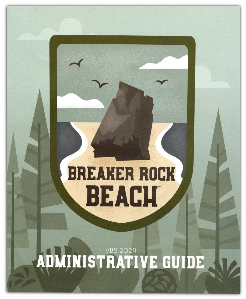 VBS 2024 Breaker Rock Beach Visual Pack of 8 Posters