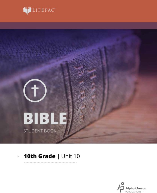 Lifepac Bible 10th Grade 