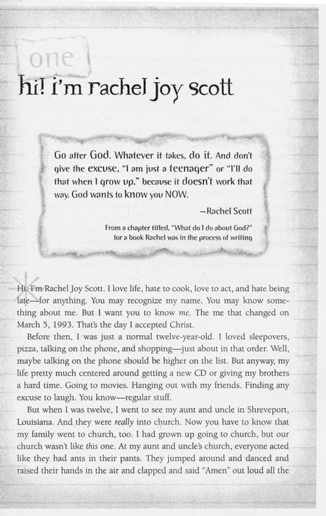 Featured image of post Rachel Scott Drawing 13 Years God has used her story to reach millions of people for his glory