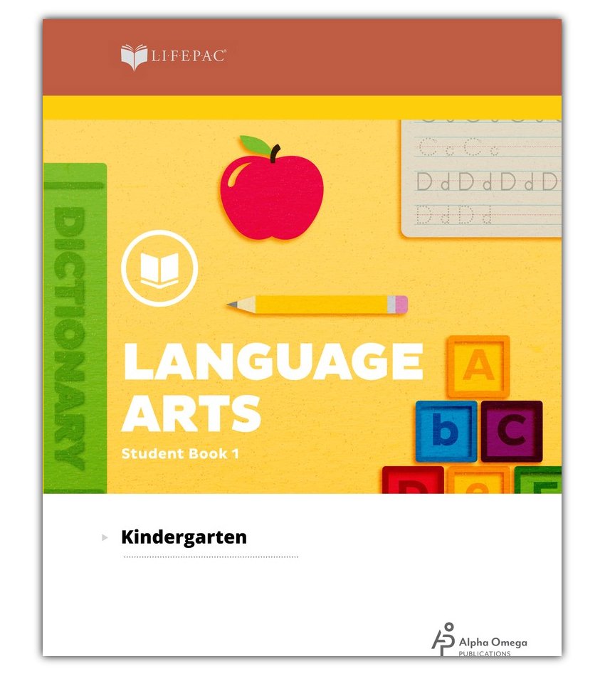 Lifepac Language Arts Kindergarten Student Book 1