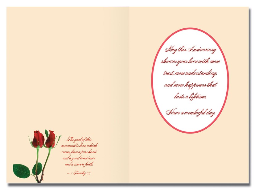 Sample Preview Image - 2 of 8 - Fabulous Flowers - Anniversary Cards/Box of 12