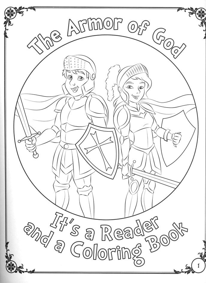 Color Grow The Armor Of God Coloring Book 9781939182418 Christianbook Com
