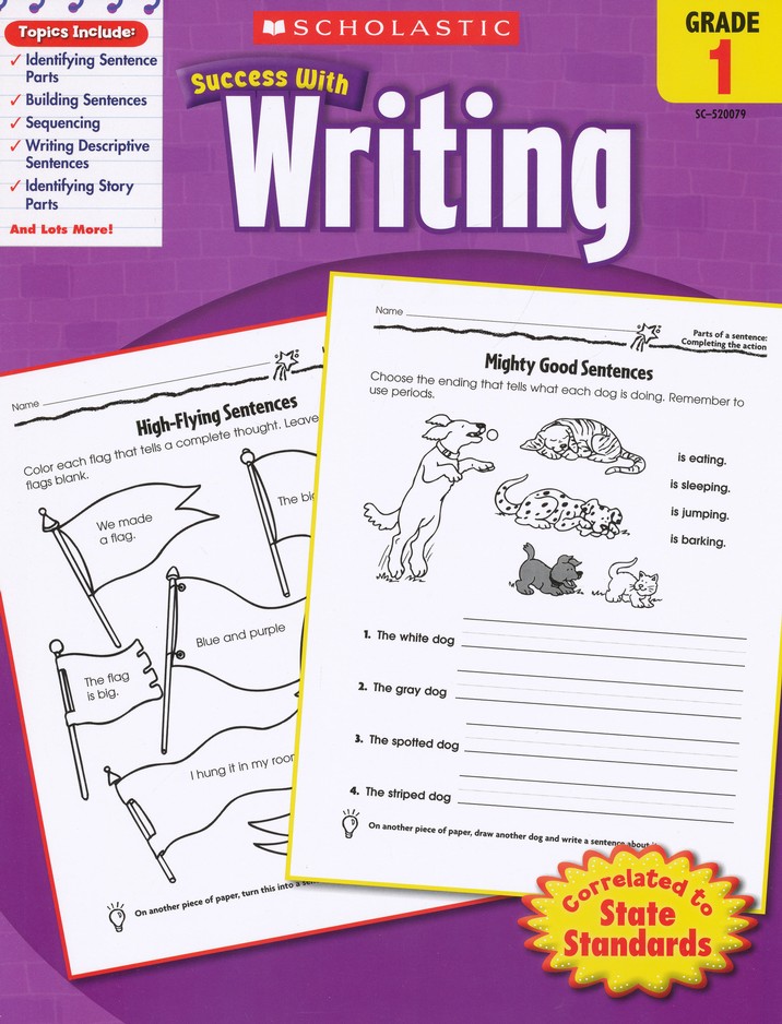 Scholastic Success with Writing Grade 1 