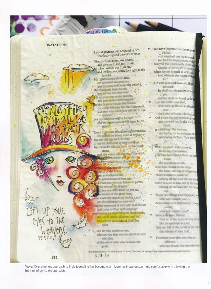 Bible Journaling Honoring The Spirit - 