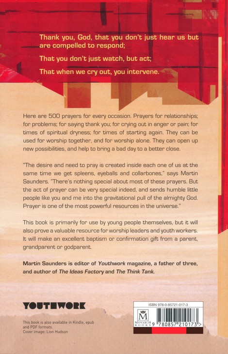 Back Cover Preview Image - 7 of 7 - 500 Prayers for Young People: Prayers for a New Generation