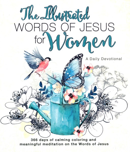 Illustrated Words Jesus for Women Devotional Book [Book]
