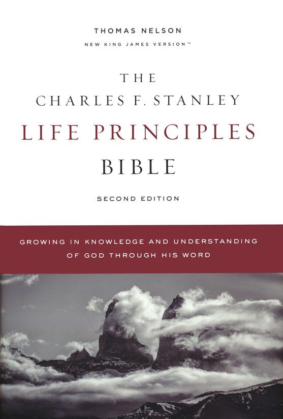 The Charles F. Stanley Life Principles Bible [Hardcover]