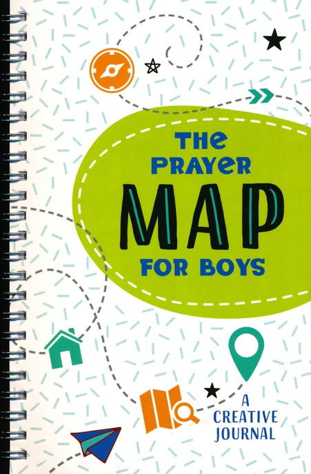 Front Cover Preview Image - 1 of 8 - Prayer Map for Boys: A Creative Journal