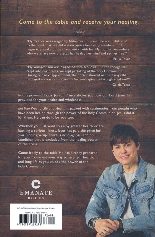 Eat Your Way To Life And Health Joseph Prince 9780785229278 Christianbook Com
