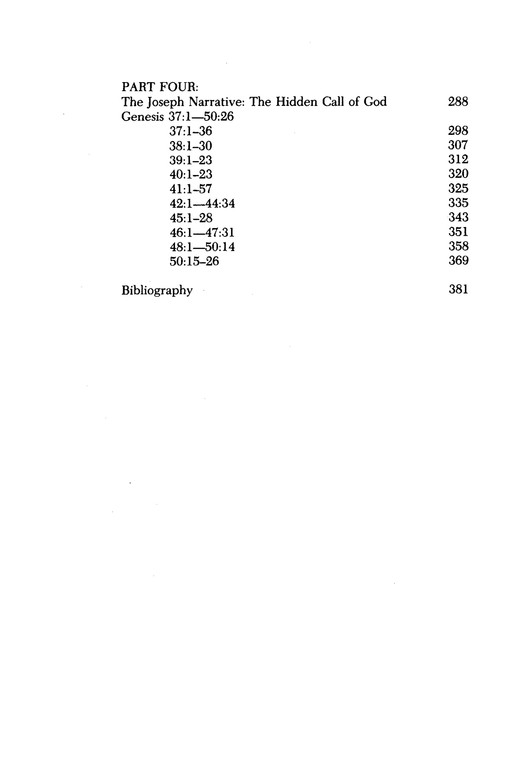 Table of Contents Preview Image - 3 of 8 - Genesis: Interpretation: A Bible Commentary for Teaching and Preaching (Paperback)