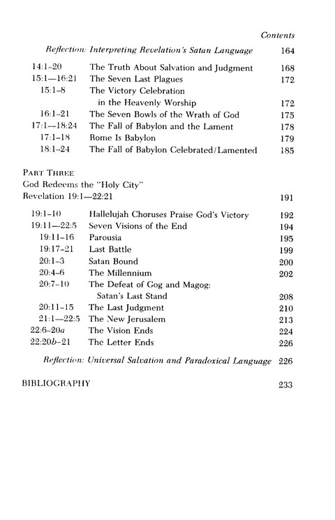 Table of Contents Preview Image - 4 of 12 - Revelation: Interpretation: A Bible Commentary for Teaching and Preaching (Paperback)