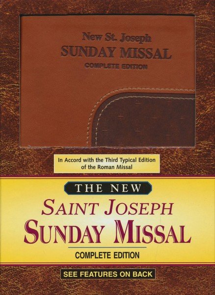 St Joseph Sunday Missal Catholic Book Publishing Icel 9781941243572 Christianbook Com