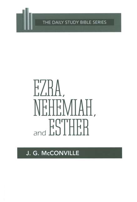 Nehemiah,　[DSB]　(Paperback):　Study　Gordon　McConville:　Daily　Ezra,　9780664245832　Bible　and　Esther:　J.