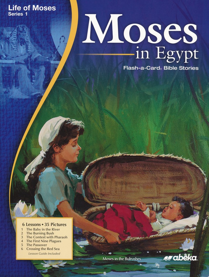 Moses In Egypt Homeschool Flash A Card Bible Story Christianbook Com