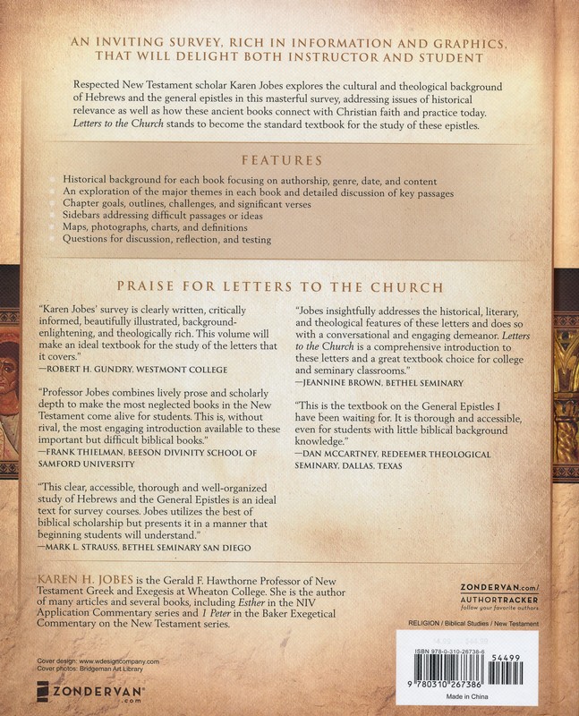 Back Cover Preview Image - 6 of 6 - Letters to the Church: A Survey of Hebrews and the General Epistles