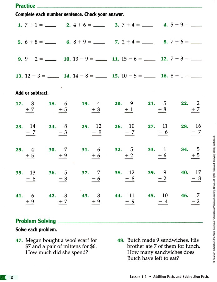 Sample Preview Image - 8 of 13 - MCP Mathematics Level D, Grade 4, 2005 Ed., Homeschool Kit