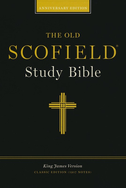 Old Scofield Study Bible Classic Edition, KJV, Genuine Leather burgundy:  9780195274646 