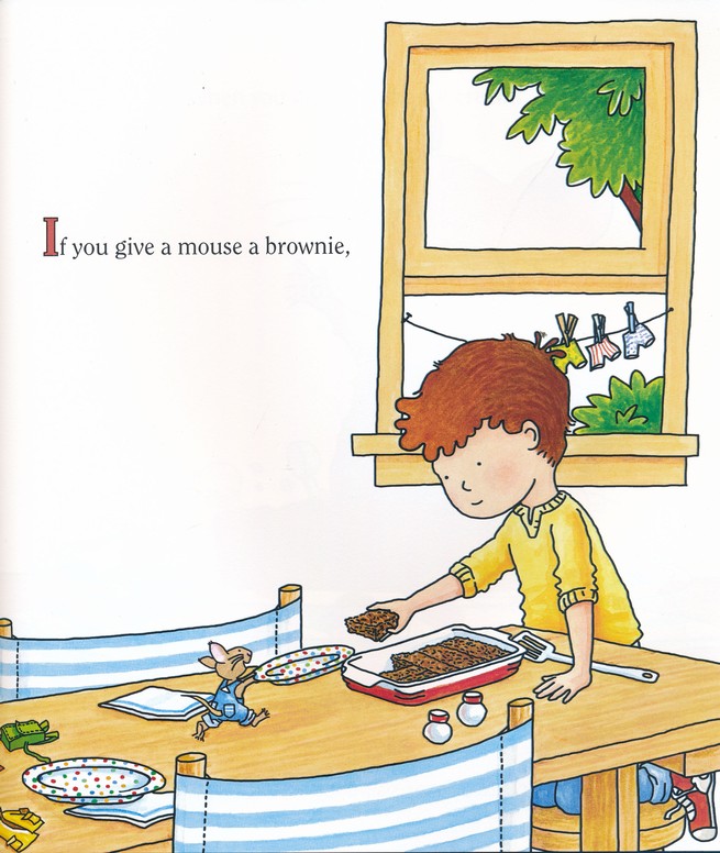 Ebook If You Give A Mouse A Brownie By Laura Joffe Numeroff
