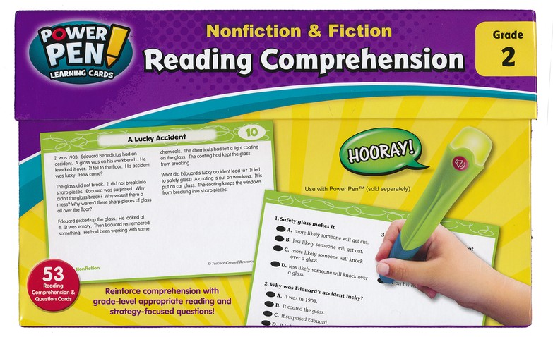Power Pen Learning Cards: Reading Comprehension, Grade 2