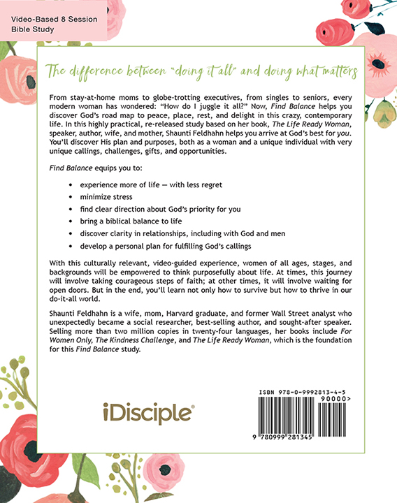 Find Balance: Thriving In A Do-It-All book by Shaunti Feldhahn