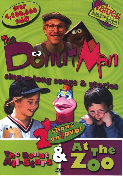 Front Cover Preview Image - 1 of 2 - The Donut Man: The Donut All-Stars & At The Zoo, DVD