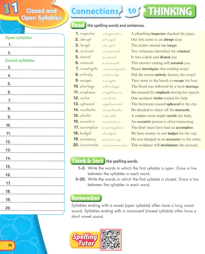 Zaner Bloser Spelling Connections Grade 8 Student Edition 2016 Edition 9781453117309 Christianbook Com