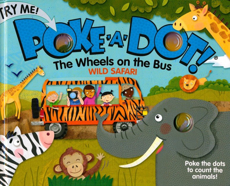 Melissa & Doug Poke-A-Dot Wheels on The Bus Book