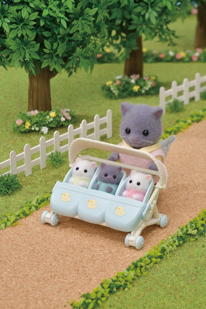 calico critters baby stroller