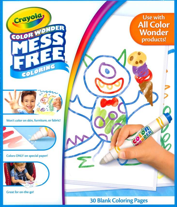 Crayola, Color Wonder Blank Coloring Pages 