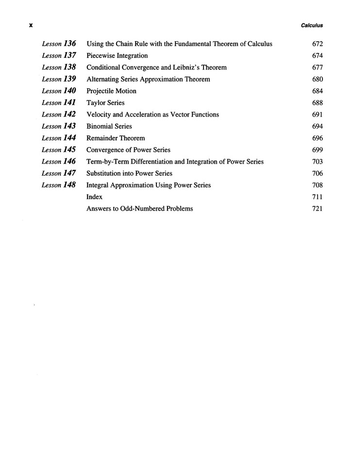 Saxon Calculus Solutions Manual