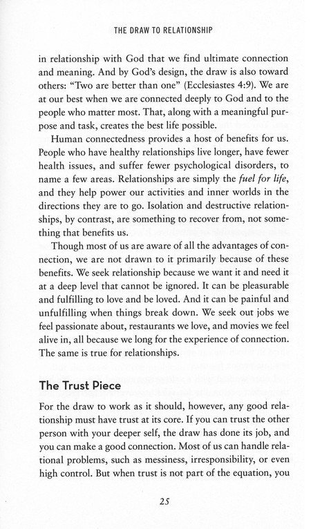 Learning to trust in a relationship