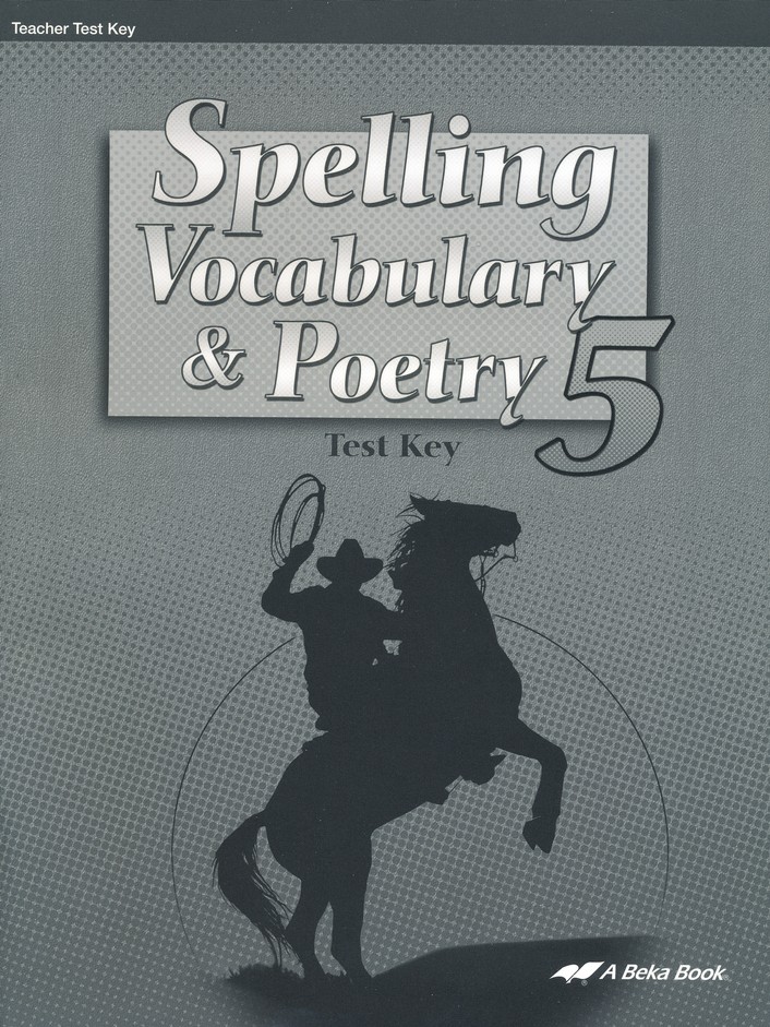 spelling vocabulary and poetry
