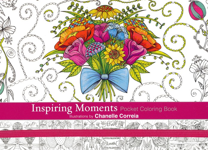 Download Inspiring Moments Pocket Size Adult Coloring Book Chanelle Correia 9781415335178 Christianbook Com