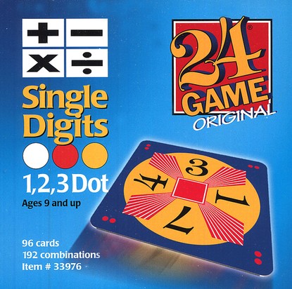 Altijd masker platform 24 Game: Single Digits (96 Cards) - Christianbook.com