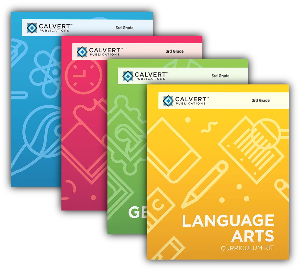 Calvert Grade 3 Complete Set (4 Subjects): 9780740341700