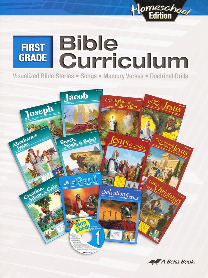 Abeka Homeschool First Grade Bible Curriculum/Lesson Plans