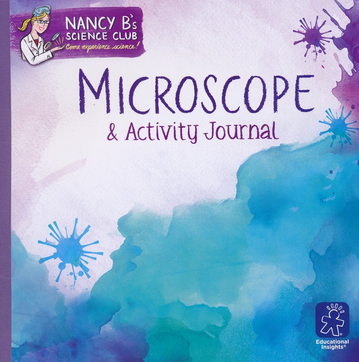 Educational Insights Nancy Bs Science Club Microscope and 22-Page Activity Journal 400x Magnification Science for Kids 