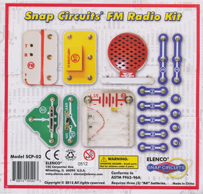 Snap circuits best sale fm radio