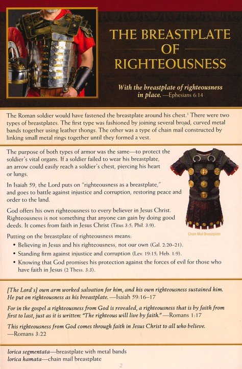 Excerpt Preview Image - 3 of 8 - The Armor of God, Pamphlet