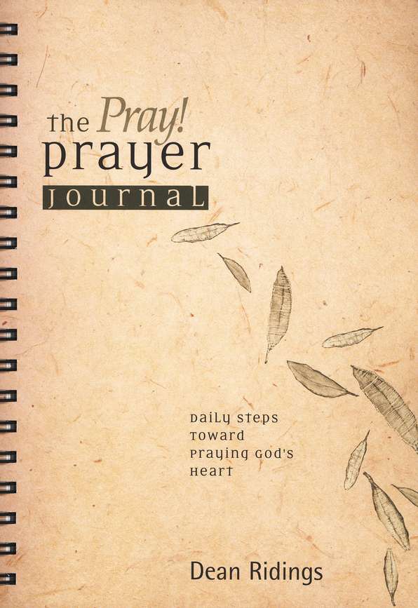The Pray Prayer Journal Daily Steps Toward Praying God S Heart Dean Ridings 9781576836163 Christianbook Com