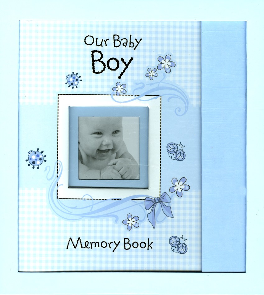 baby boy memory box personalised