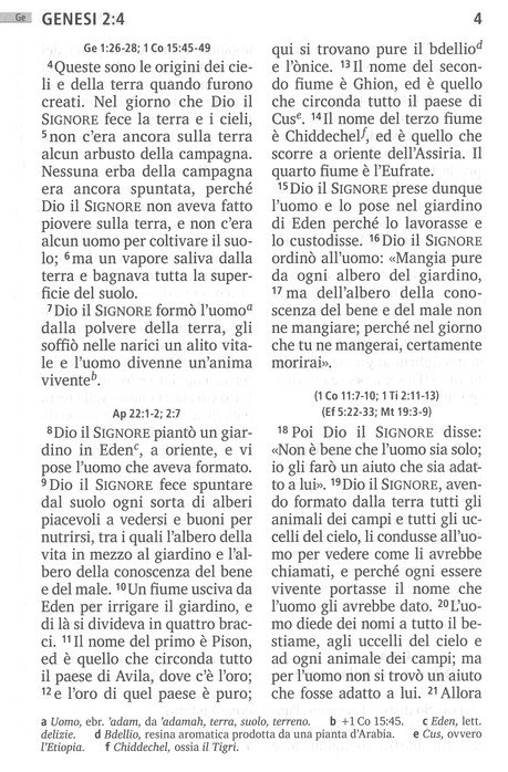 Italian Bible (Nuova Riveduta) Hardback » Multi-Language Media