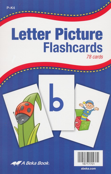Abeka Mini Alphabet Flashcards BRAND NEW SEALED 