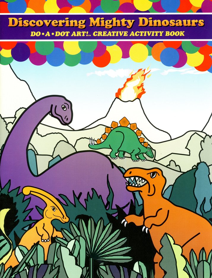 Dot Markers Activity Book ABC Dinosaurs: Dot Marker Coloring