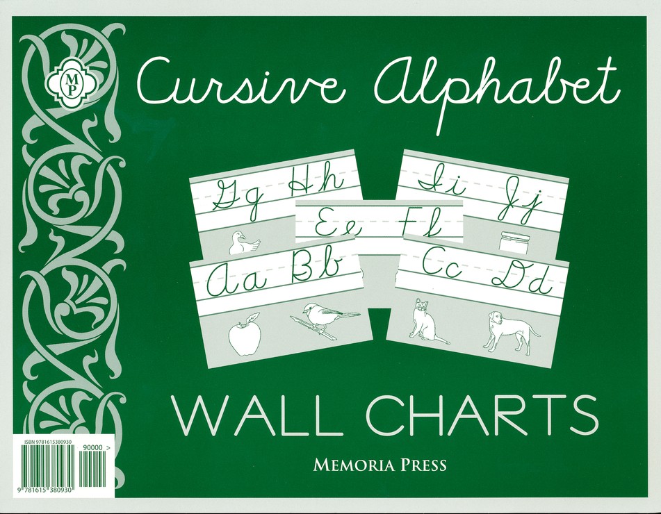 Cursive Chart Alphabet