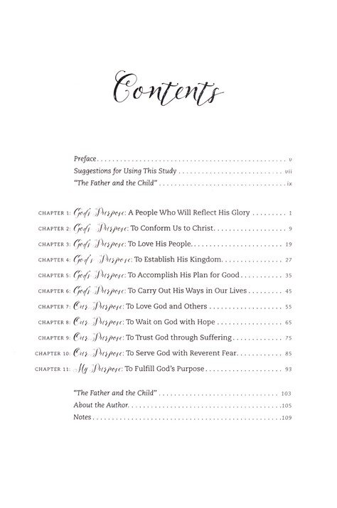 Table of Contents Preview Image - 2 of 9 - Becoming a Woman of Purpose
