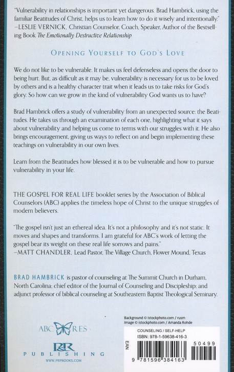 Back Cover Preview Image - 8 of 8 - Vulnerability: Blessings in the Beatitudes