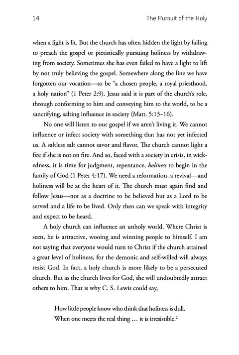 Excerpt Preview Image - 6 of 7 - The Pursuit of the Holy: A Divine Invitation